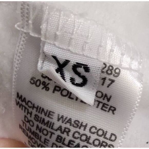 LAUREN MOSHI DISNEY COUTURE WHITE & BLACK SWEATSHIRT NWOT XS - Picture 8 of 11